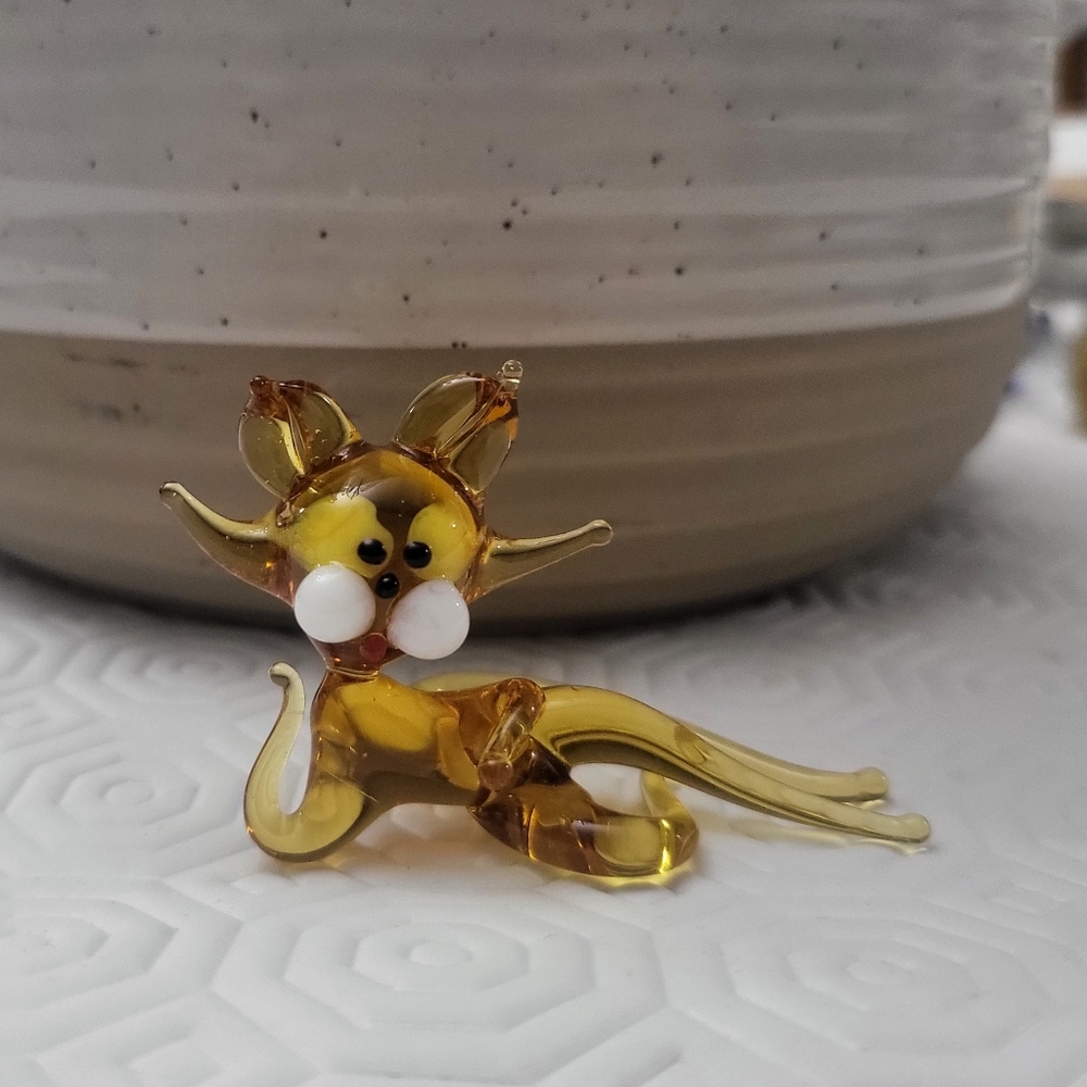 Super Cool Cat Lampwork..